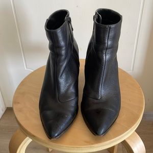 Steve Madden Black Booties